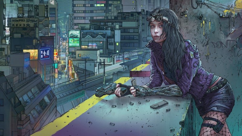 Cyberpunk 2077 арт
