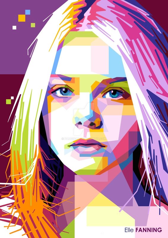 WPAP портрет