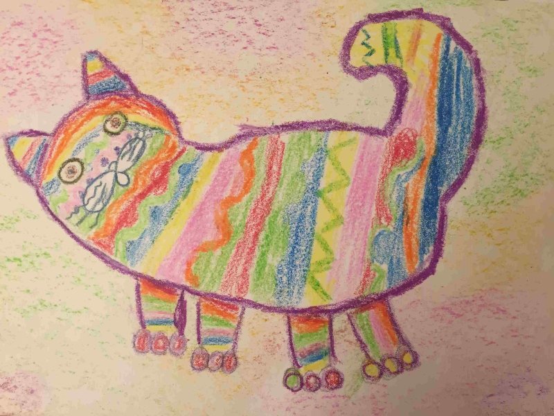 Радужные рисунки