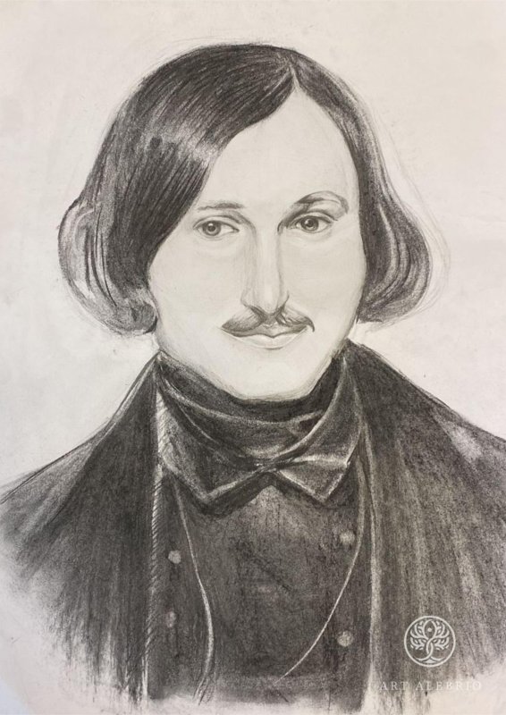 портрет николай гоголь