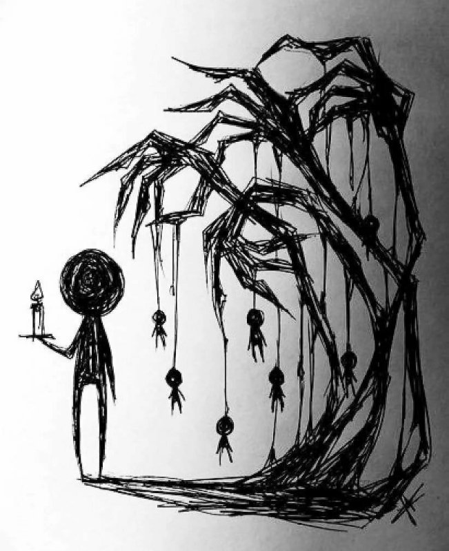 страшные рисунки