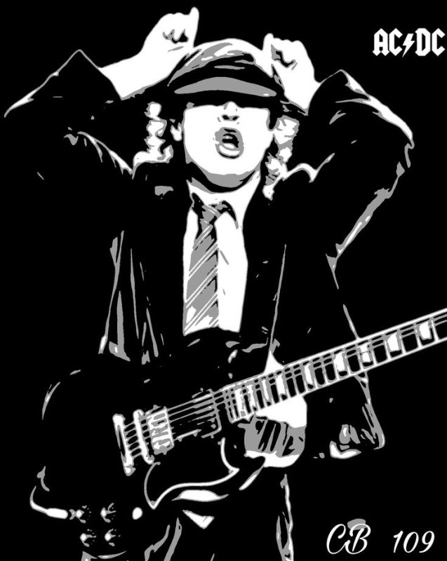 AC DC poster
