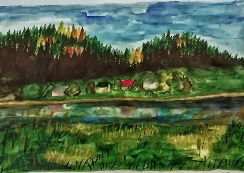 Рисунки на тему мой Пермский край