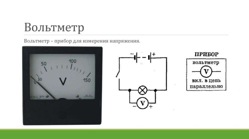 Амперметр схемарибора