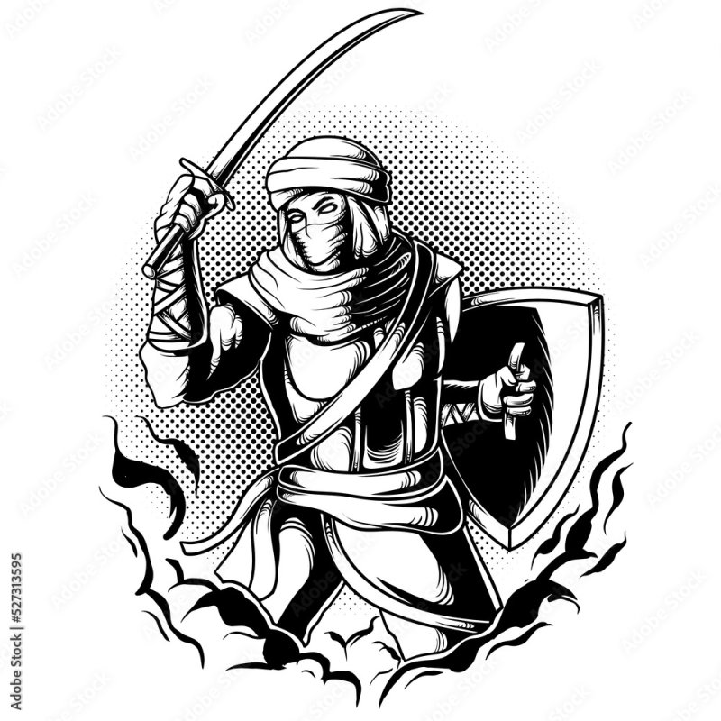 Арабский воин