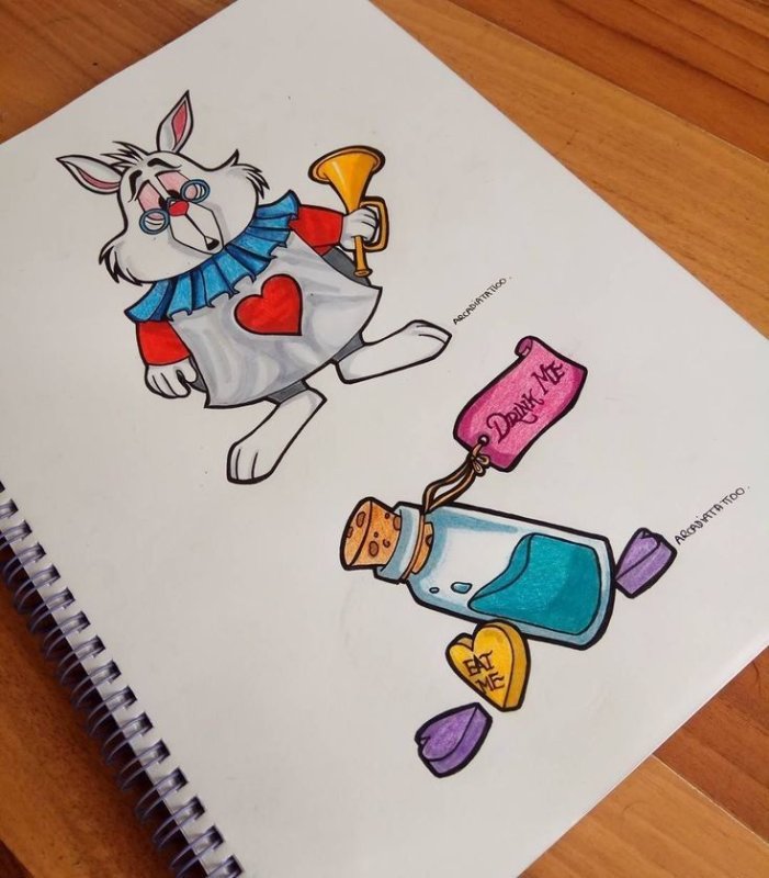 Маленькие рисунки для скетчбука