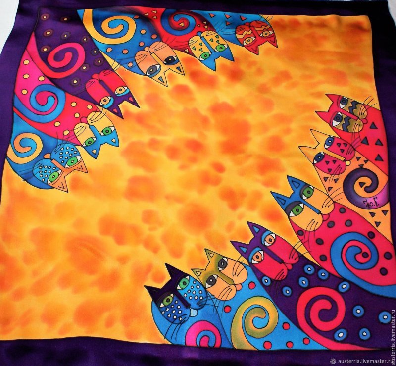 платок батик