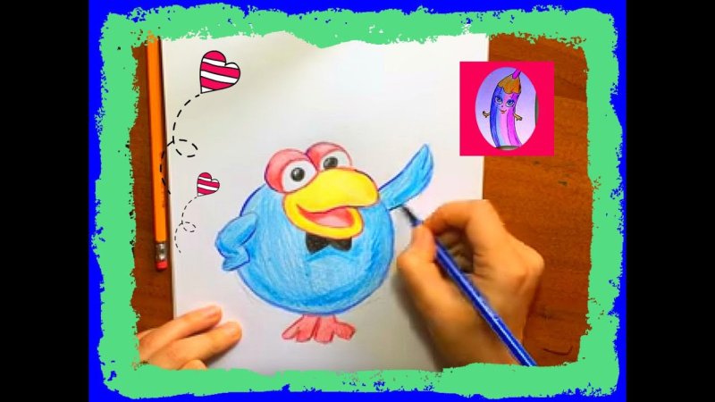 Рисунок кар Карыча из смешариков