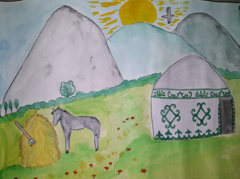 Рисунки на тему природа Башкортостана