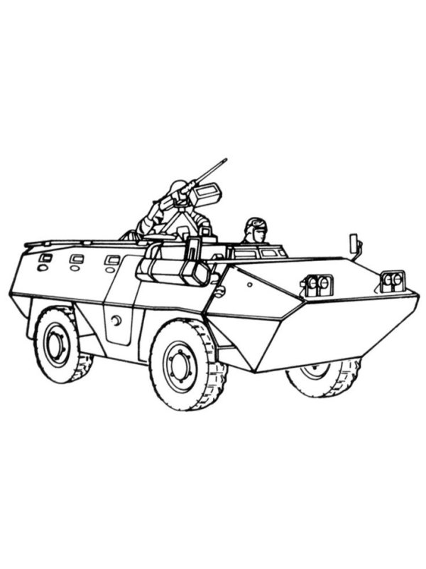 БТР 80 рисунок