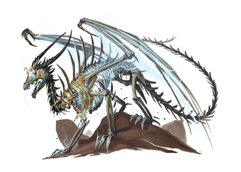 костяной дракон днд