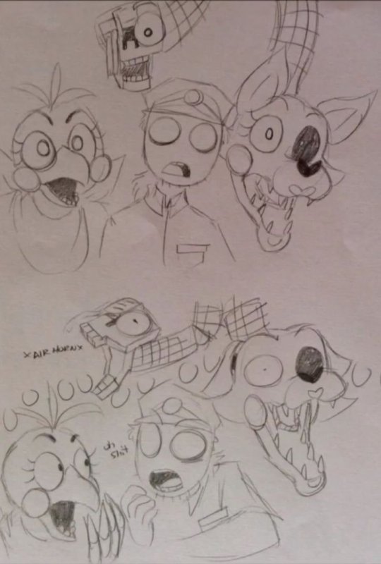 Рисунки FNAF для срисовки