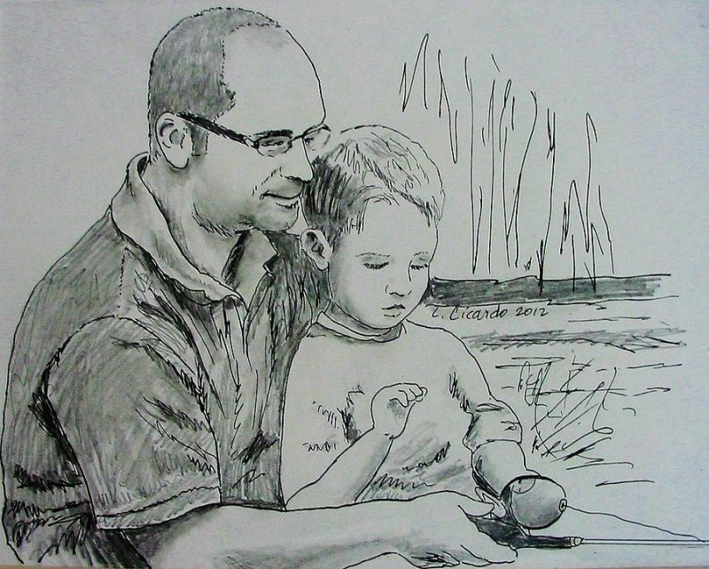 Рисунок для папы