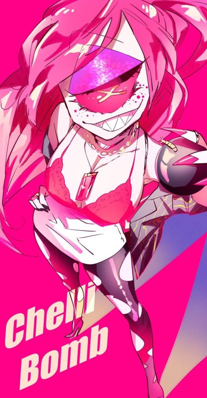 Hazbin Hotel Cherry Bomb Art