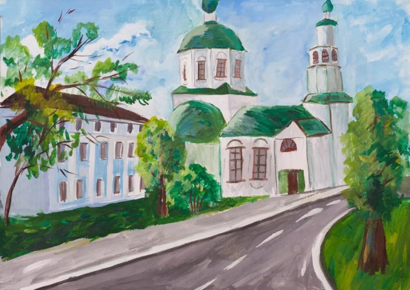 Троицкий собор срисовки Троицкий