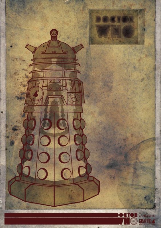 Doctor who Dalek Art