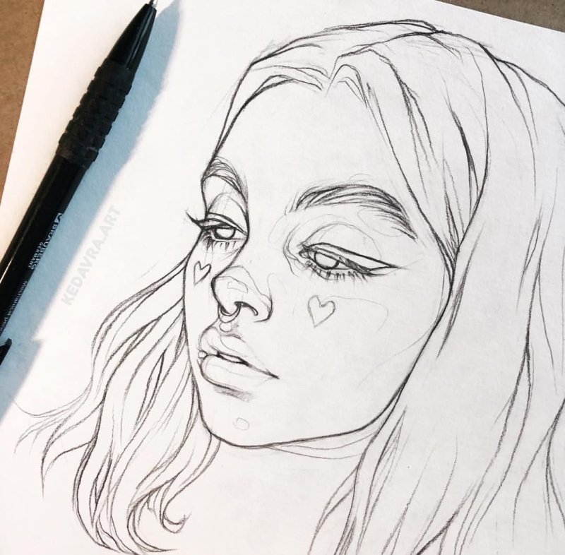 Даша Каплан рисунок