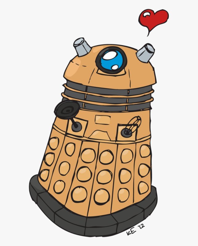 Doctor who Dalek Art