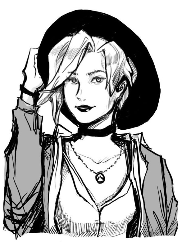 Mercy Sketch