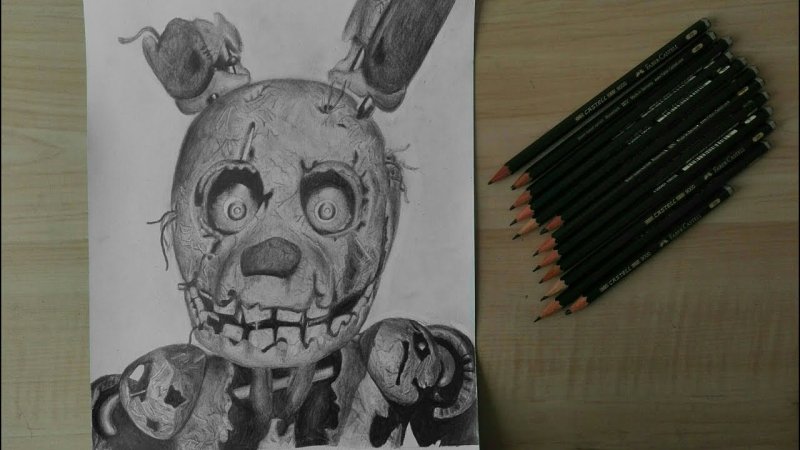 Рисование АНИМАТРОНИКОВ
