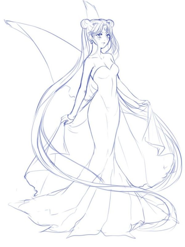 Принцесса Серенити арт