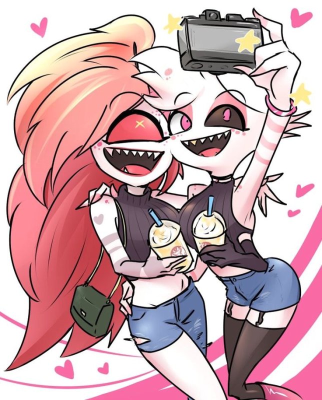 Hazbin Hotel Энджел и черри
