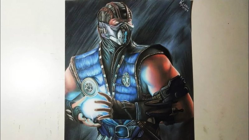 Рисунки мортал комбат саб Зиро