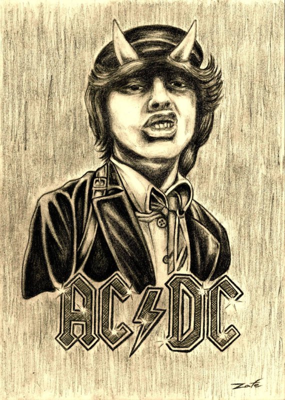 AC DC poster