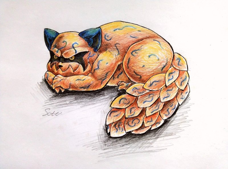 Шукаку милый арт