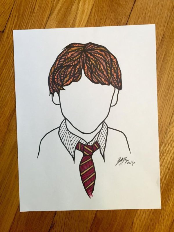 Гарри Поттер рисунок