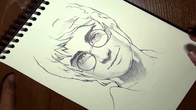 Гарри Поттер рисунок