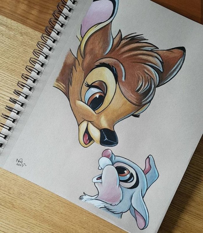 Картинки для срисовки мультяшные