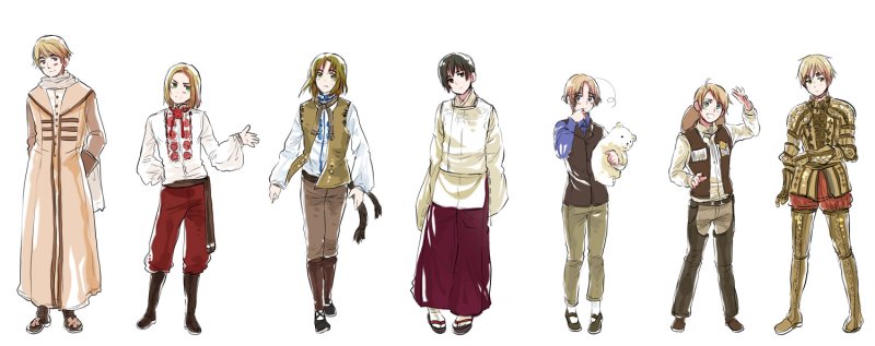 Англия Хеталия в полный рост