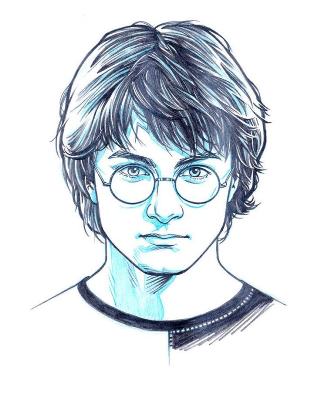 Рисунки для срисовки Гарри Поттер персонажи