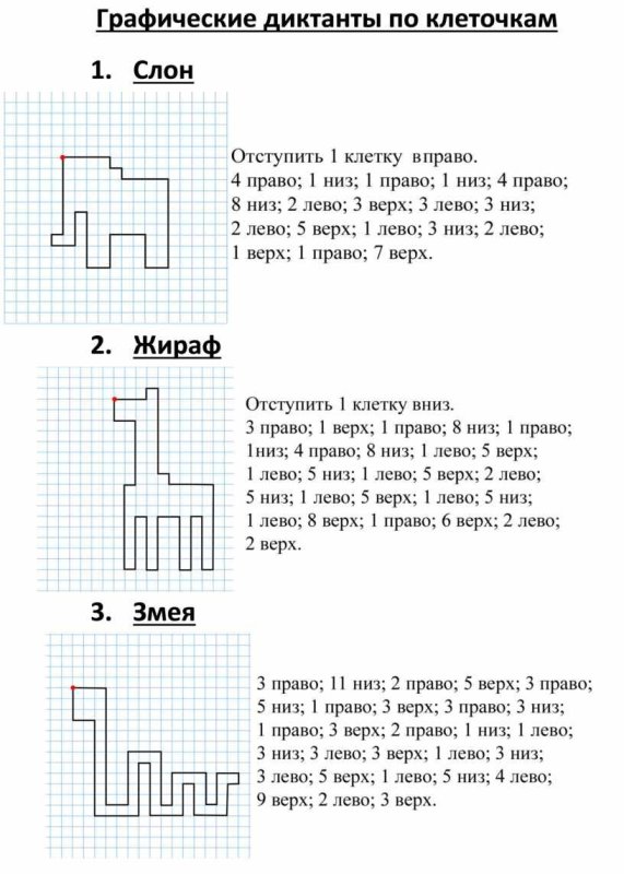 Математика грамматический диктант