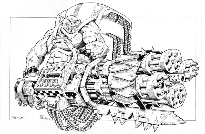 Warhammer 40000 орки
