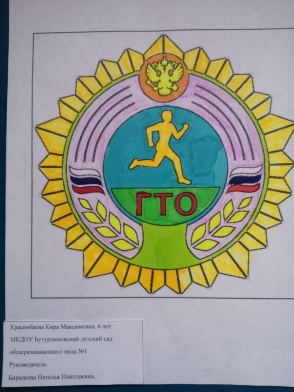 Название рисунков по ГТО