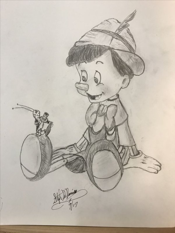 Пиноккио для рисования
