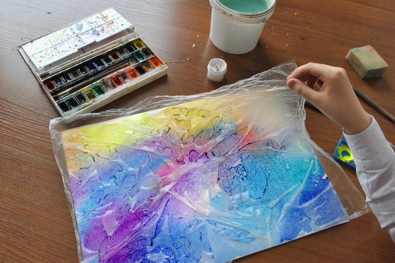 Интересные техники рисования