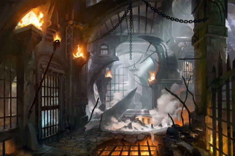 Темница в замке