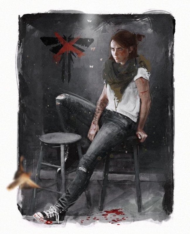 Элли Уильямс арт the last of us