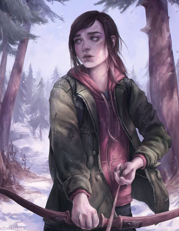 Элли Уильямс the last of us 2 арт