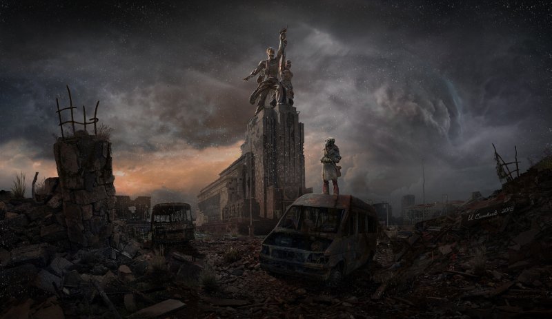 Metro 2033 Москва арт