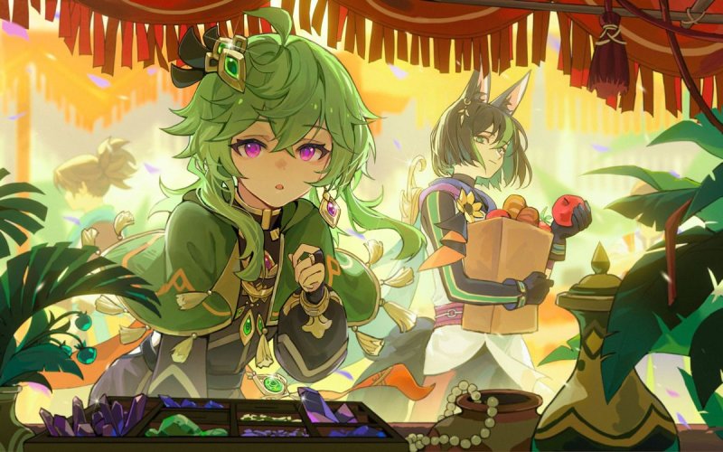 Collei Genshin Impact Art