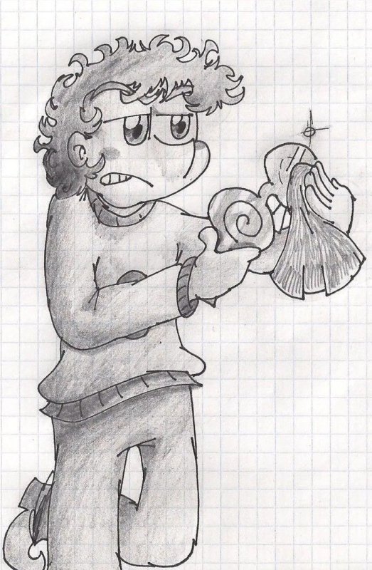 Карандашный рисунок вару