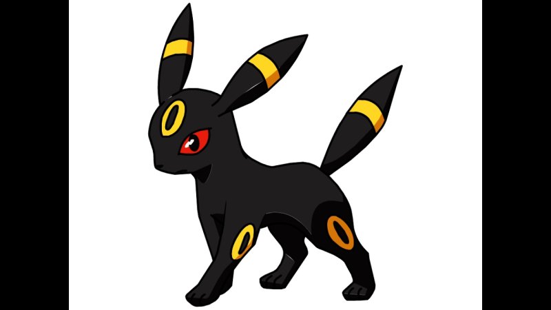 Пикачу с черным кончиком хвоста