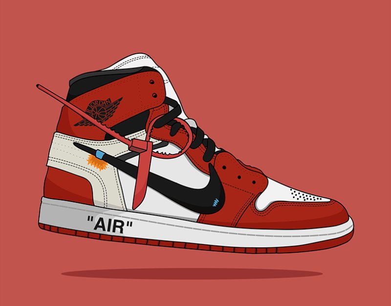 Nike Air Jordan 1 off White White