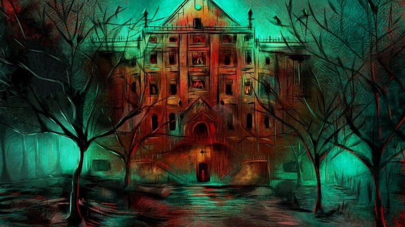 Психиатрическая больница фэнтези арт