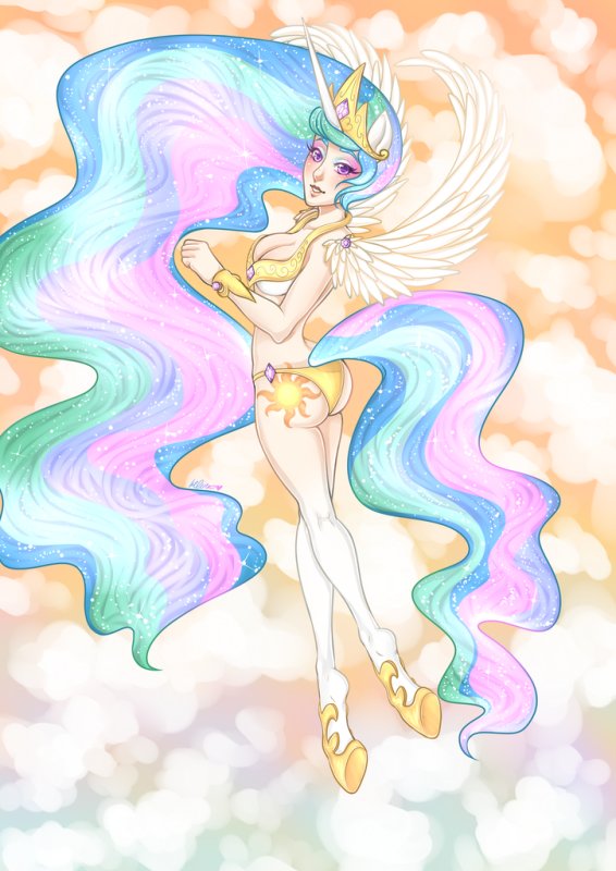 My little Pony Селестия человек