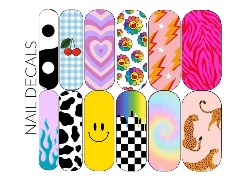 Нарисованные ногти